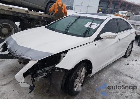 2013 Hyundai Sonata Limited из США, поврежденный, VIN 5NPEC4AC4DH560237